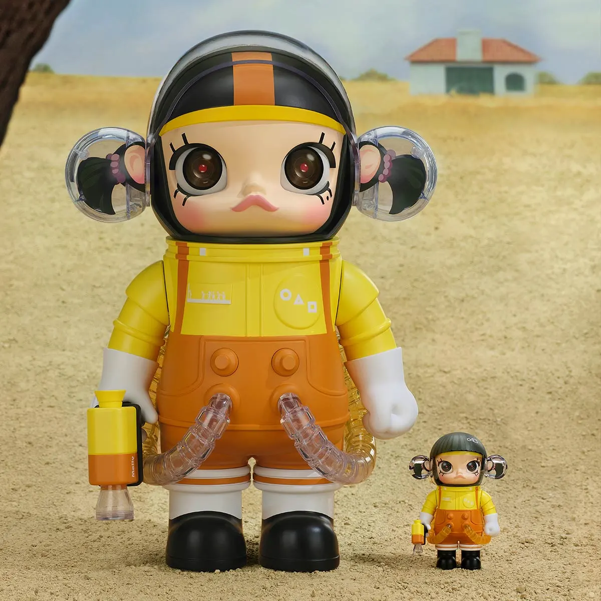 MEGA SPACE MOLLY 400%+100% 鱿鱼游戏 - POP MART (Japan) MEGA SPACE MOLLY 400%+100% イカゲー ム1個