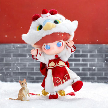 DIMOO Auspicious Lion 1/8 Action Figure - POP MART (South Korea)