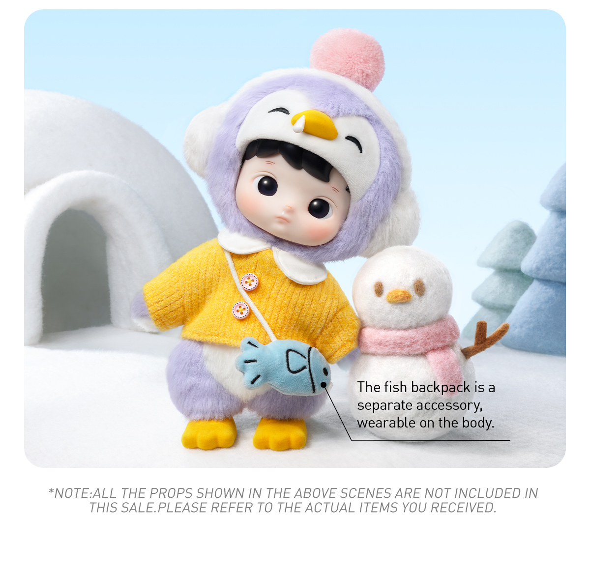 その他 hacipupu 1/8 actionfigure penguin HACIPUPU Snuggle With You Series Figures - POP MART (United