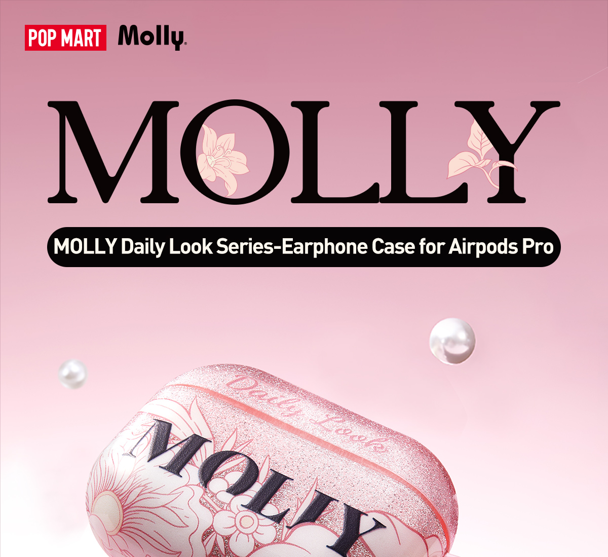 MOLLY Daily Look Series-Earphone Case for Airpods Pro - POP MART