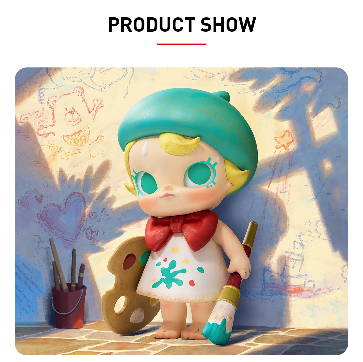 POPMART BABY MOLLY 海外限定 POPMART Baby Molly Happy Rainy Day Figure (Set of 2) – TOYLAND
