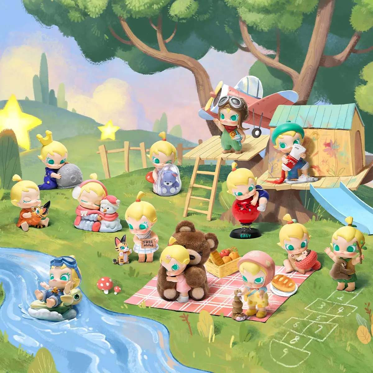 Baby Molly My Huggable Discovery Series Figures - POP MART (Vietnam) 