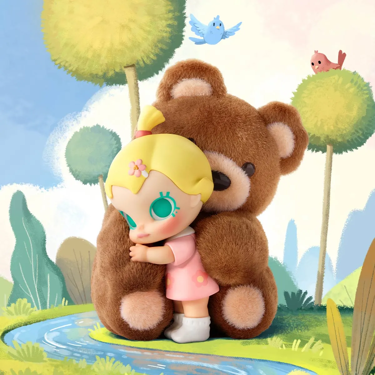 Baby Molly My Huggable Discovery Series Figures - POP MART (Japan)