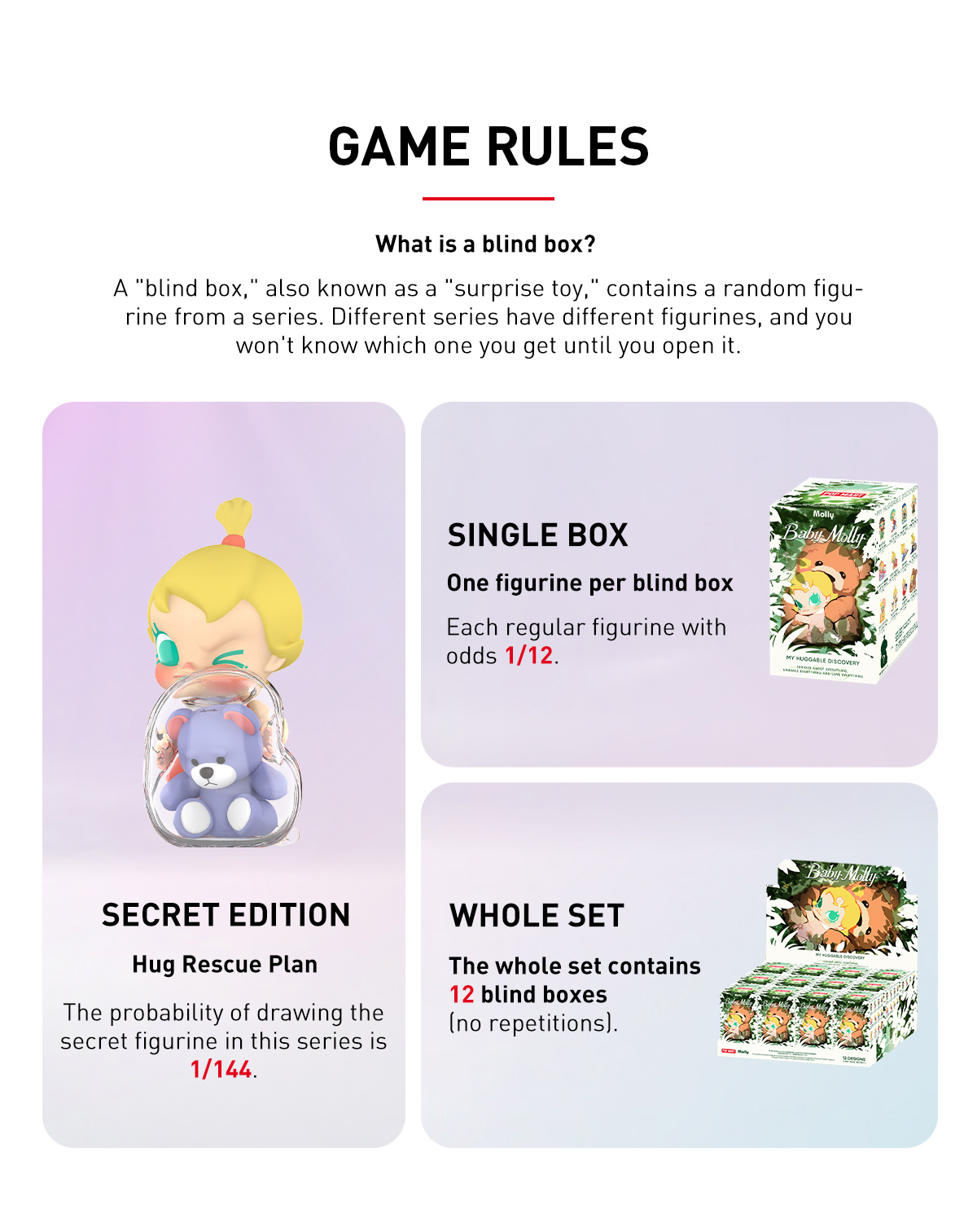 Baby Molly My Huggable Discovery Series Figures - POP MART (Japan)