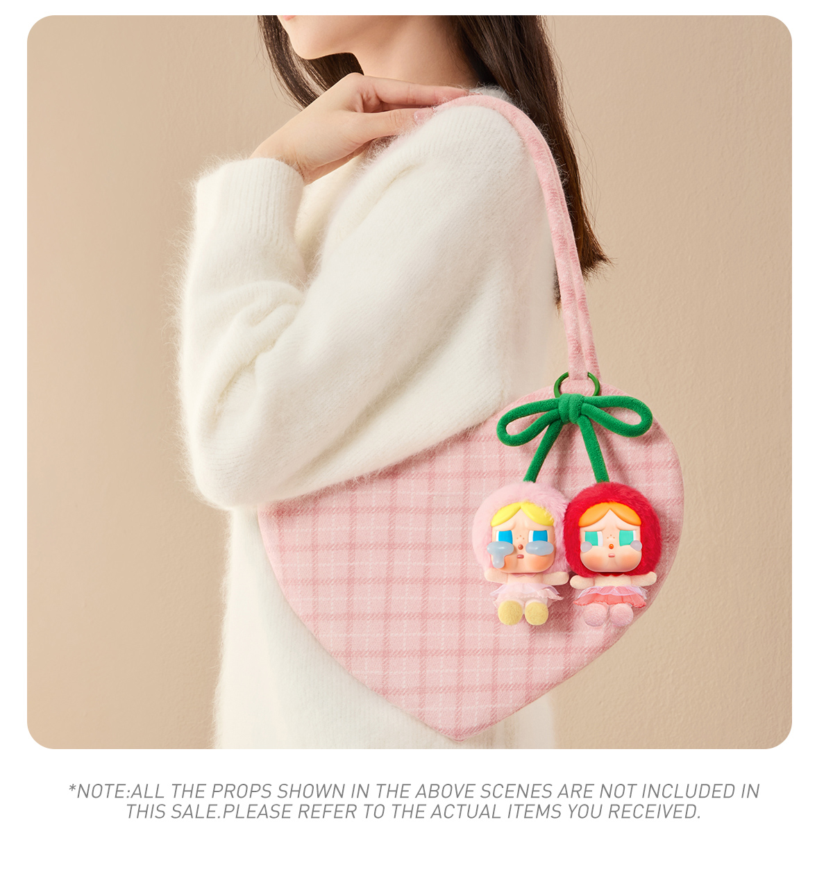 CRYBABY Crying For Love ぬいぐるみペンダント Love You Cherry