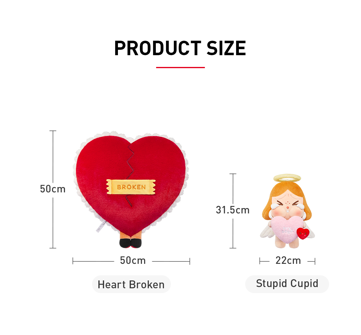 CRYBABY Crying for Love Series-Plush Gift Box - POP MART (Japan)