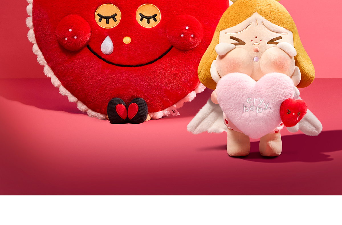 CRYBABY Crying for Love Series-Plush Gift Box - POP MART (Hong