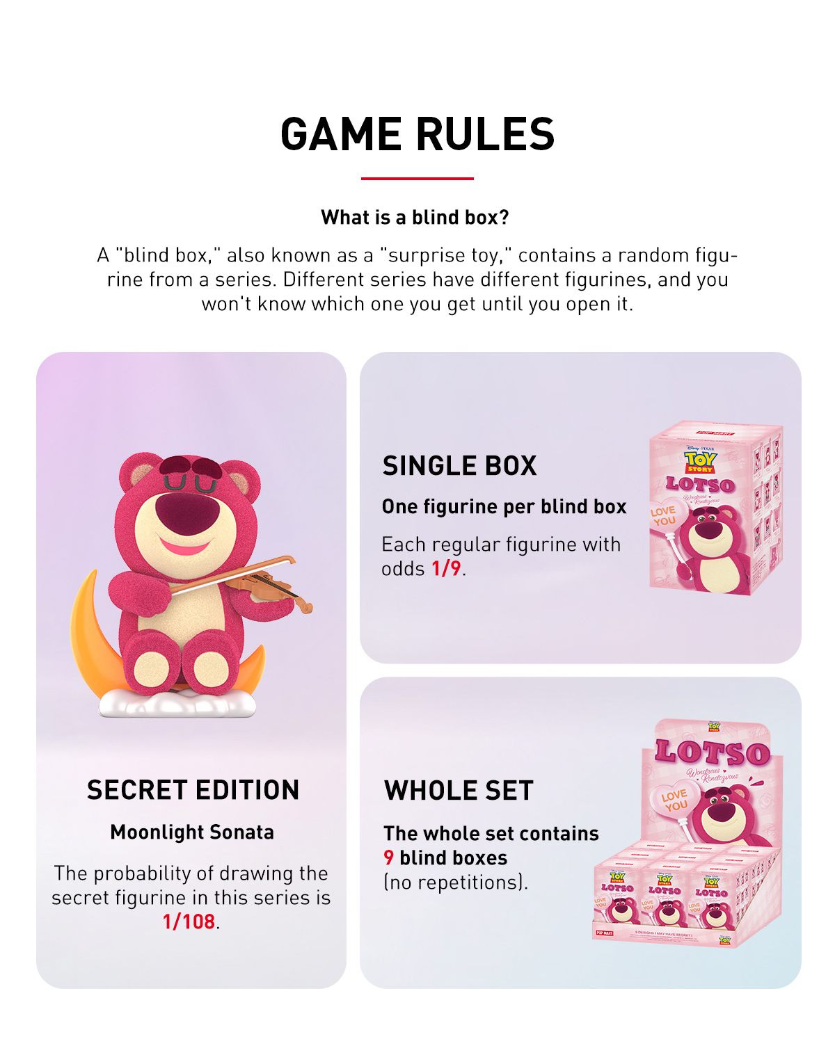 Disney/Pixar Lotso Wondrous Rendezvous Series Figures - POP
