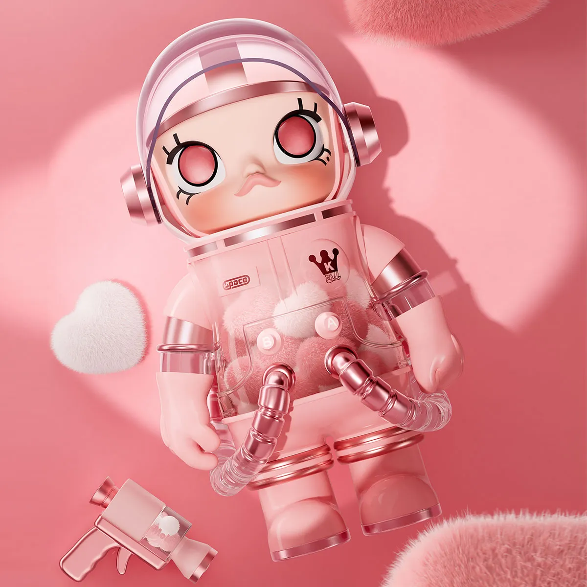 MEGA SPACE MOLLY 400% SMITTEN LOVE - POP MART (Japan)