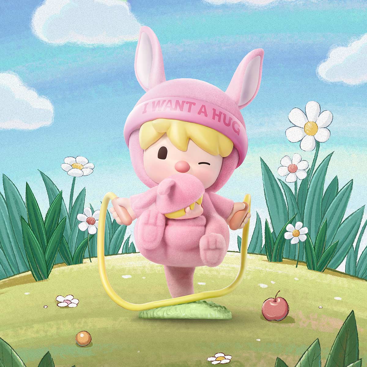 Sweet Bean I Want a Hug Series Figures - POP MART (Japan)