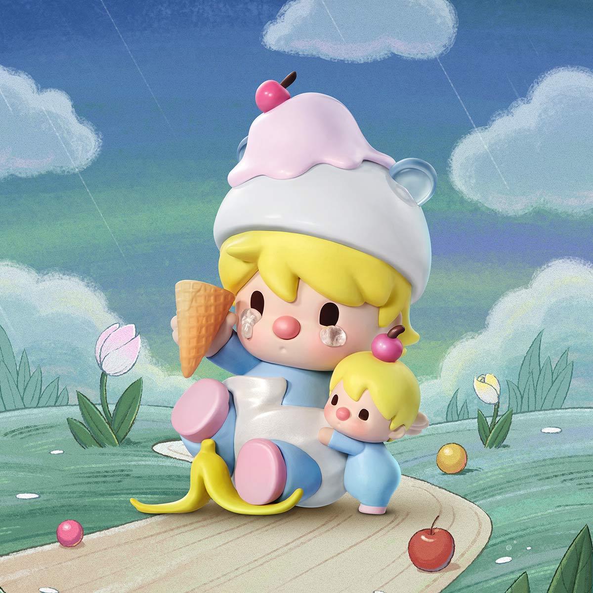 Sweet Bean I Want a Hug Series Figures - POP MART (Japan)