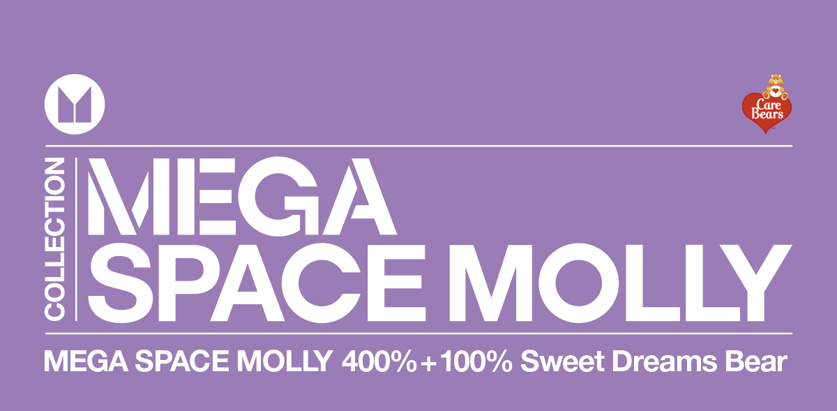 MEGA SPACE MOLLY 400%+100% Sweet Dream Bears - POP MART