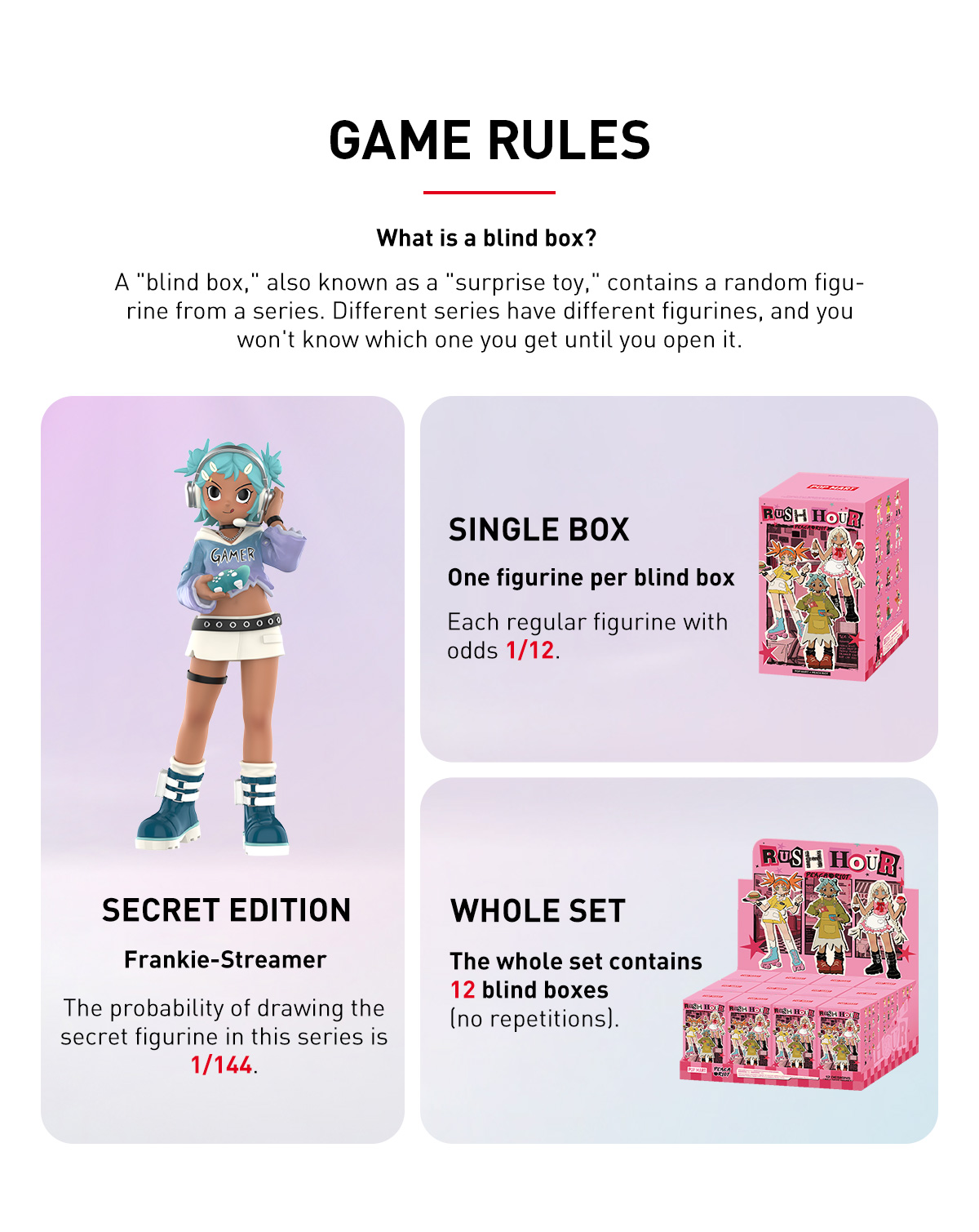 Peach Riot Rush Hour Series Figures - POP MART (Japan)