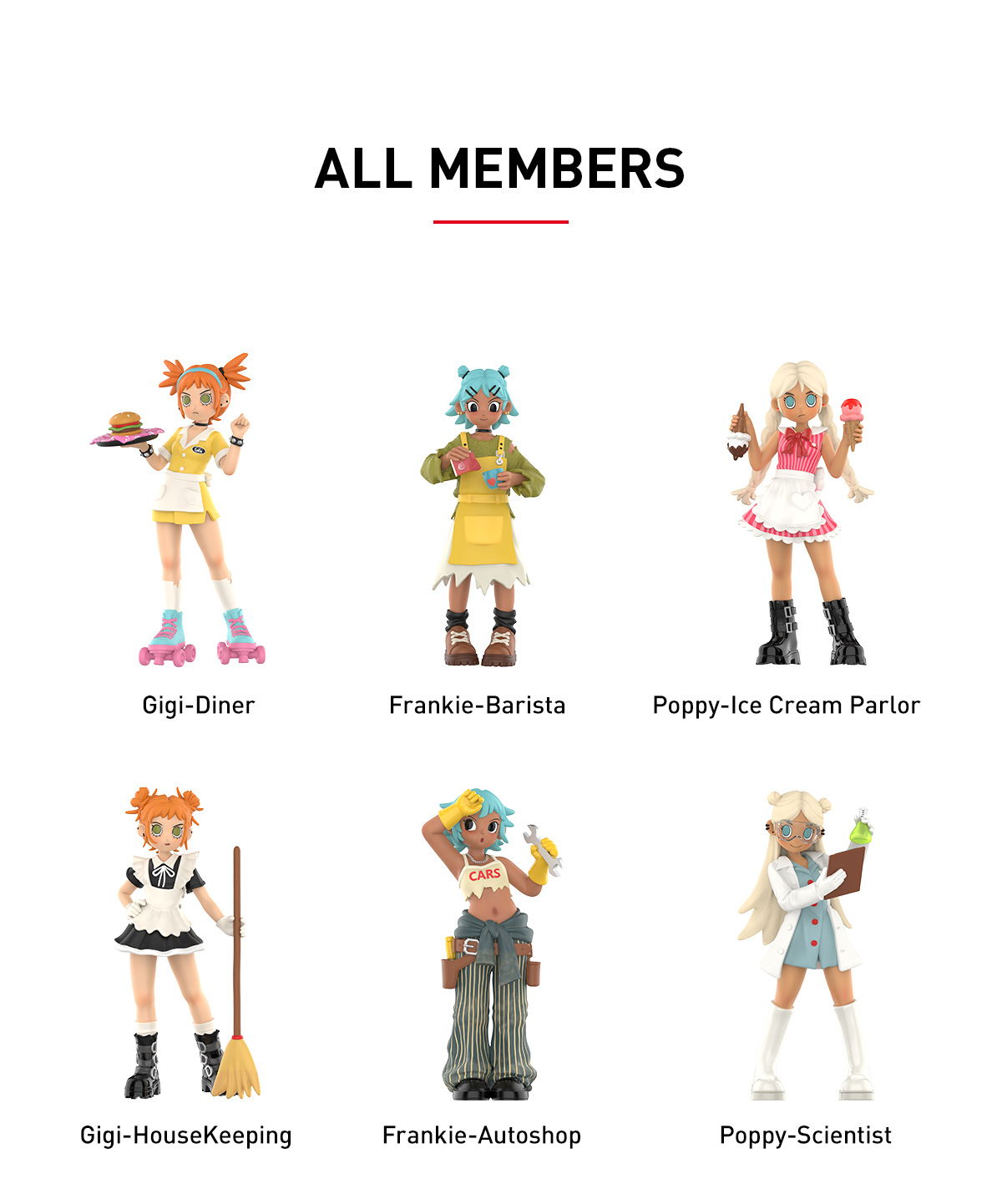 ポップマート　Peach Riot Rush Hour Peach Riot Rush Hour Series Figures - POP MART (Canada)