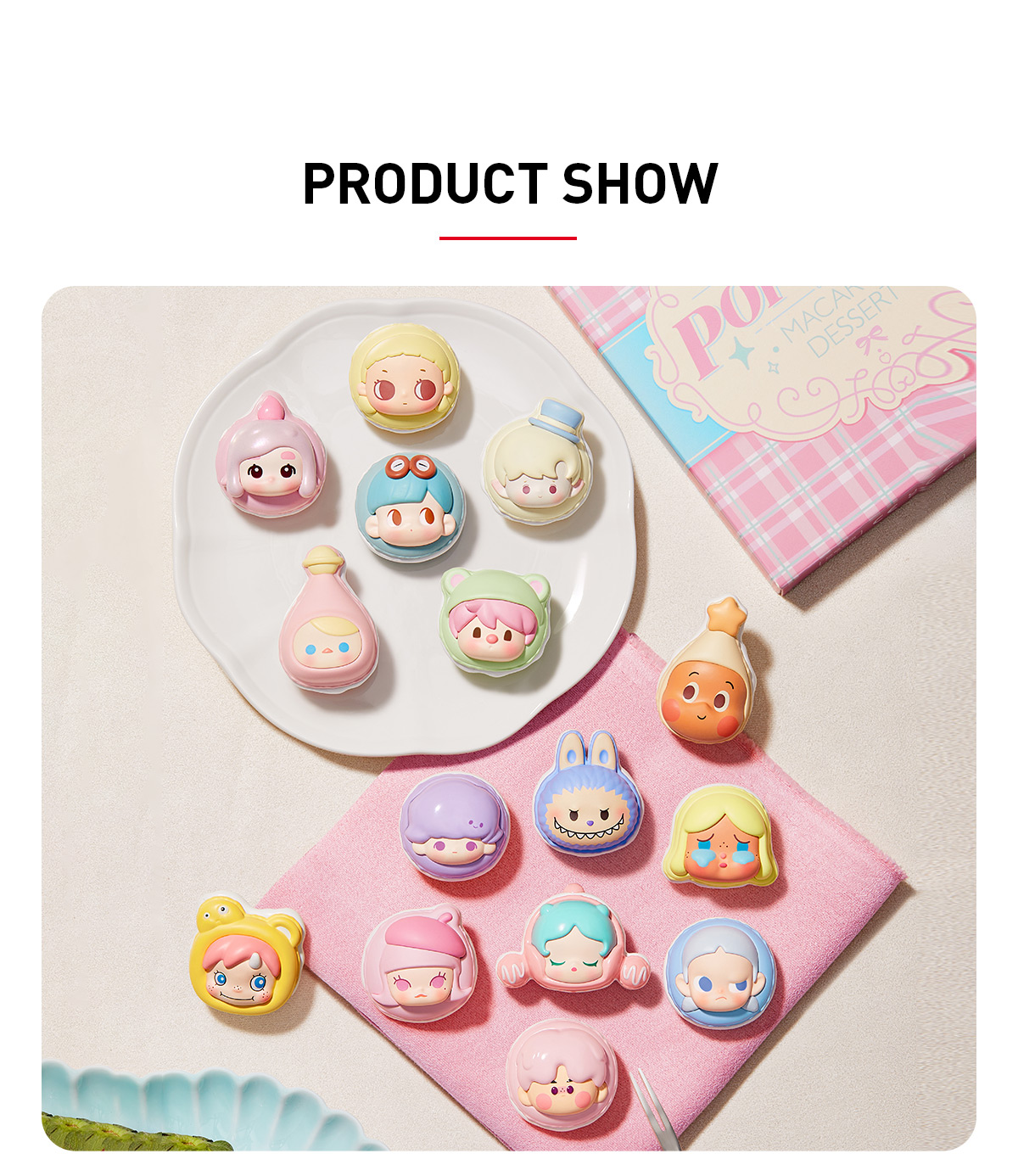 JP POP MART MACARON 2ピースセット JP POP MART MACARON 2ピースセット POP MART on X: