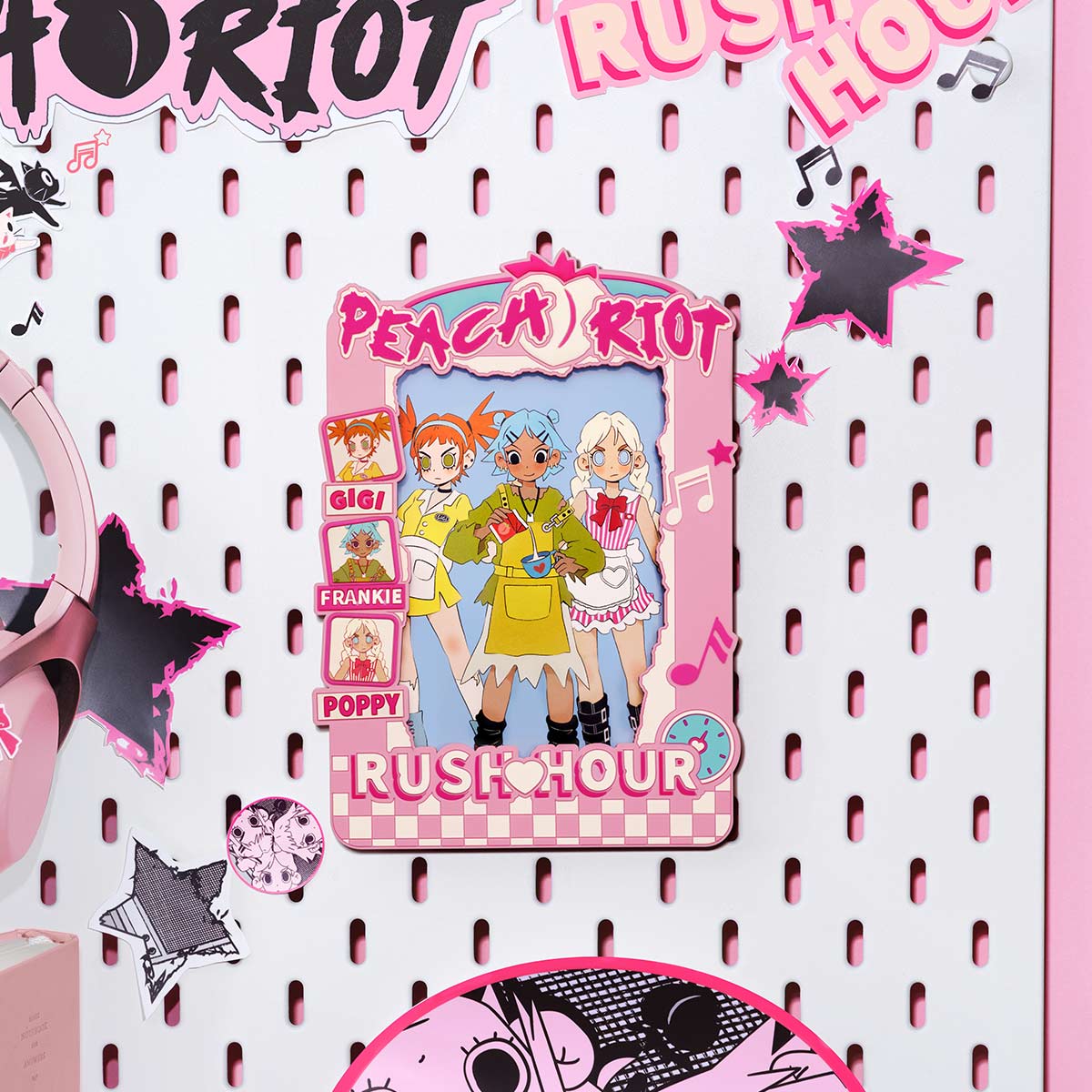 Peach Riot Rush Hour Series-Photo Frame (6-inch) - POP MART Peach Riot Rush Hour Series-Photo Frame (6-inch) - POP MART