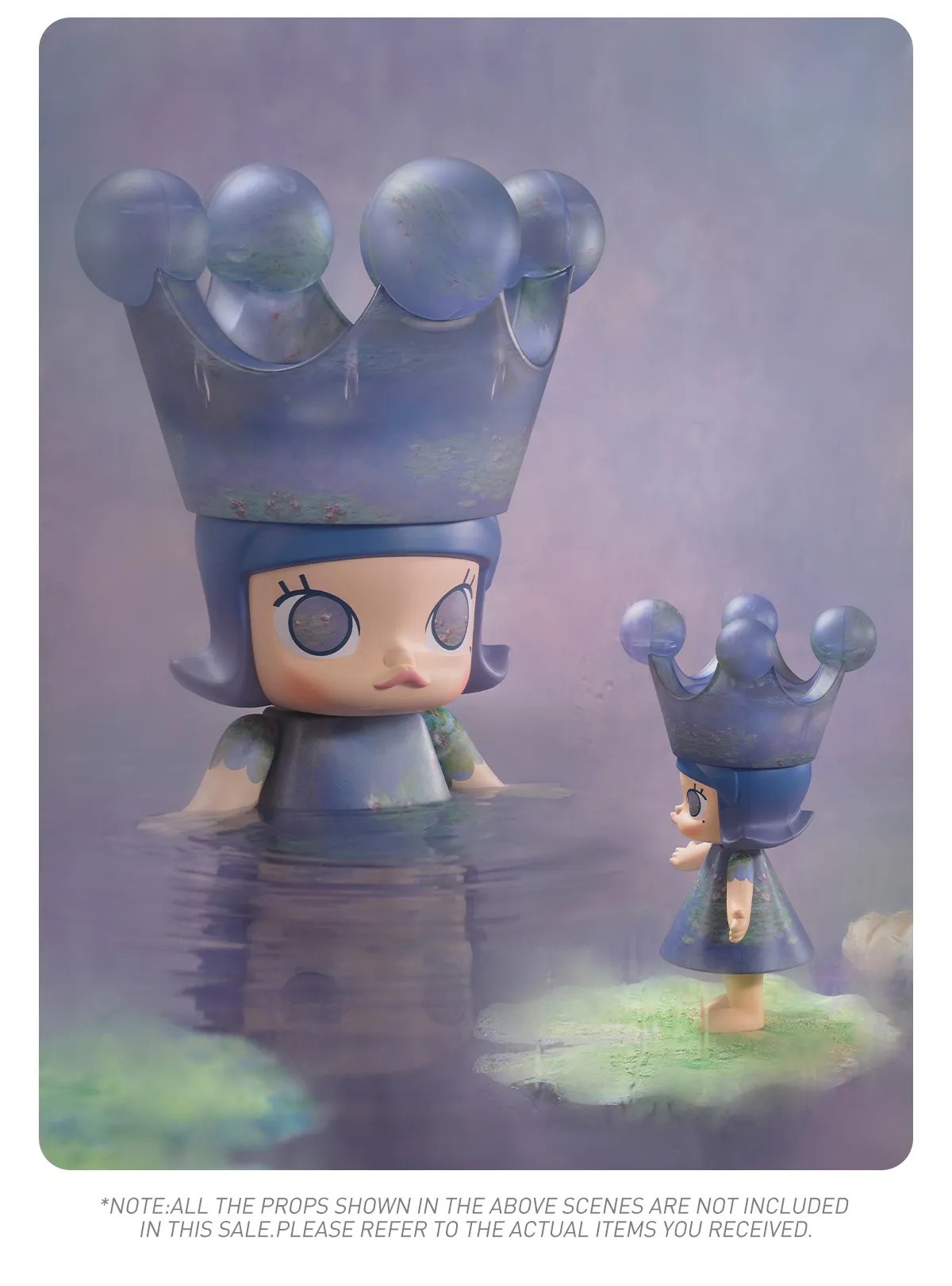 MEGA ROYAL MOLLY 1000% Monet-Les Nymphéas - POP MART (Japan) 