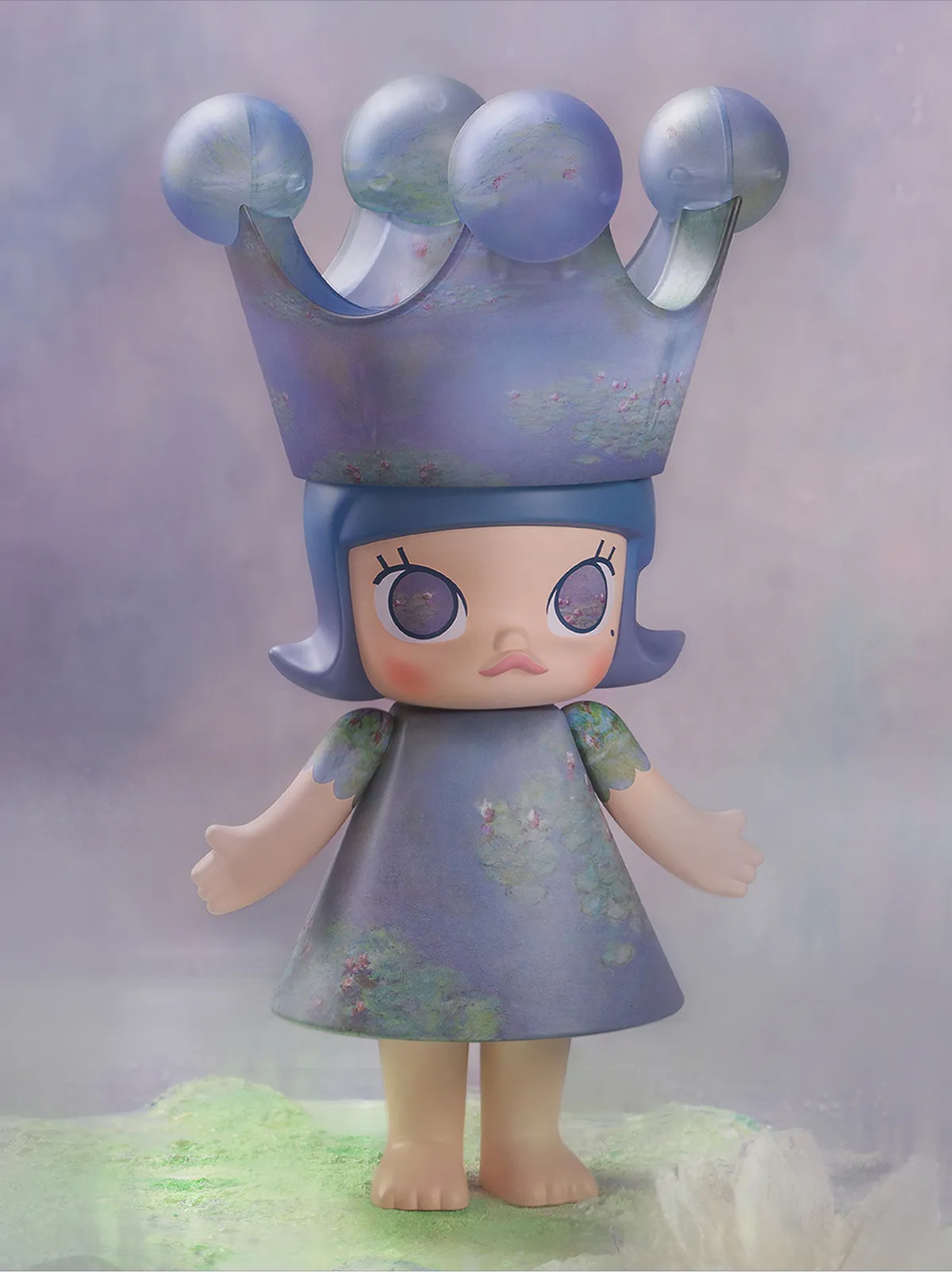 MEGA ROYAL MOLLY 1000% Monet-Les Nymphéas - POP MART (France)