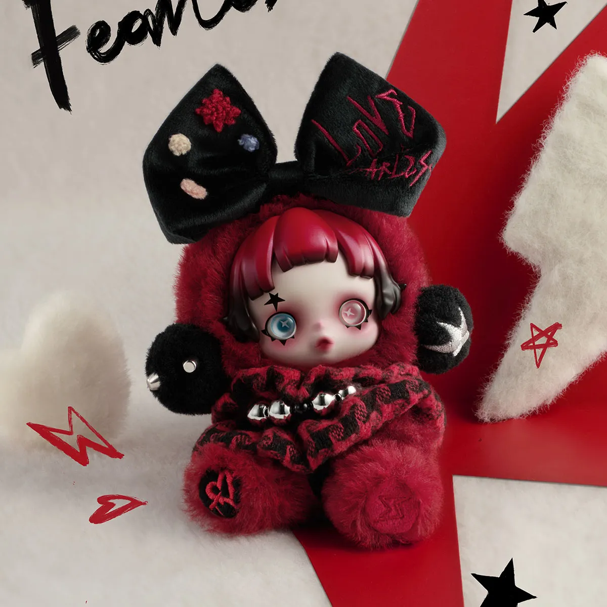 SKULLPANDA Plush-6kHz - POP MART (Finland)