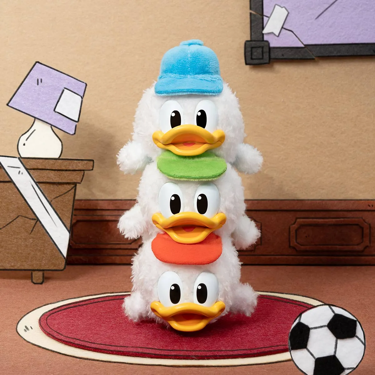 Mickey Family Cute Together Keychain Series Figures - POP MART (Japan)
