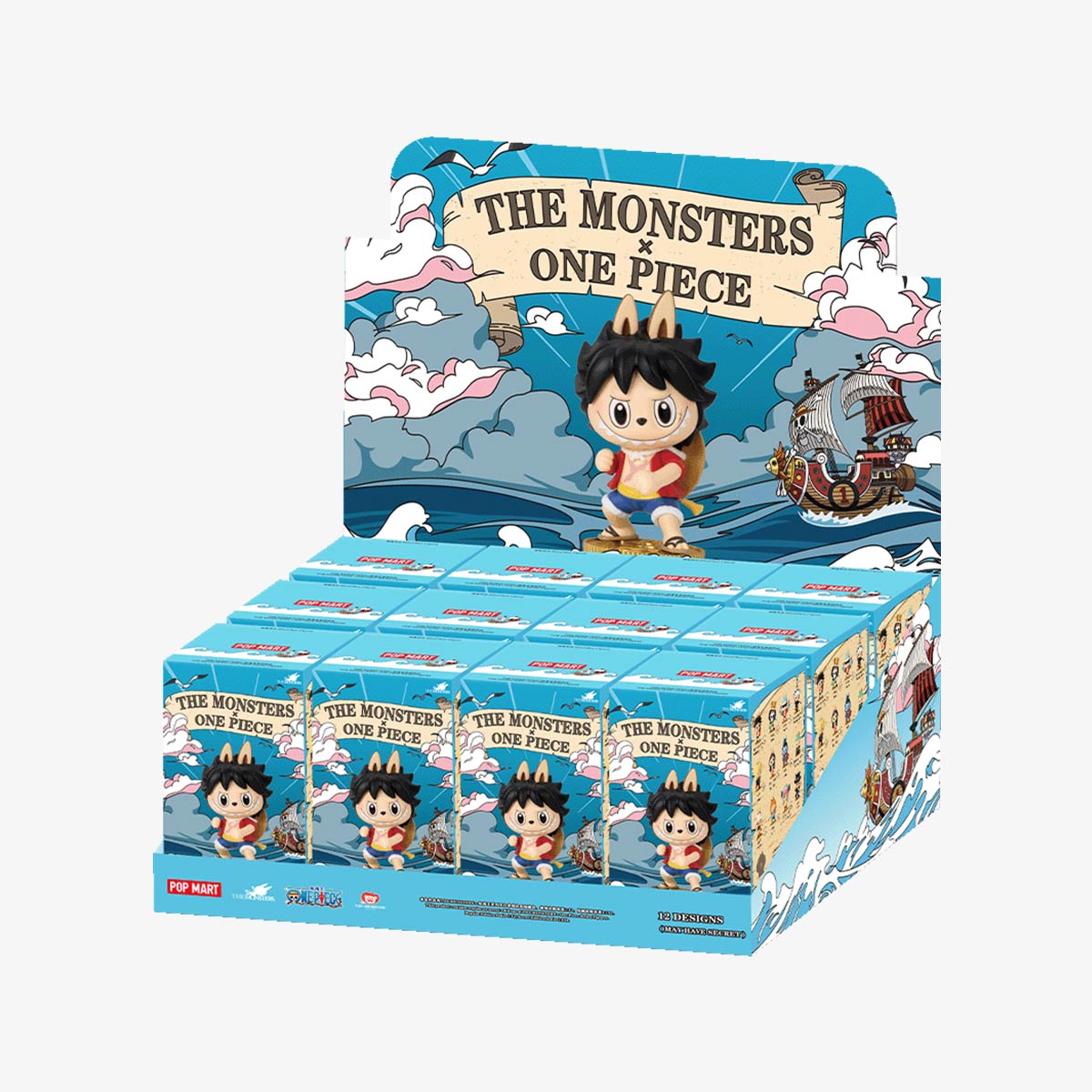 THE MONSTERS × One Piece Series Figures - POP MART (Japan)