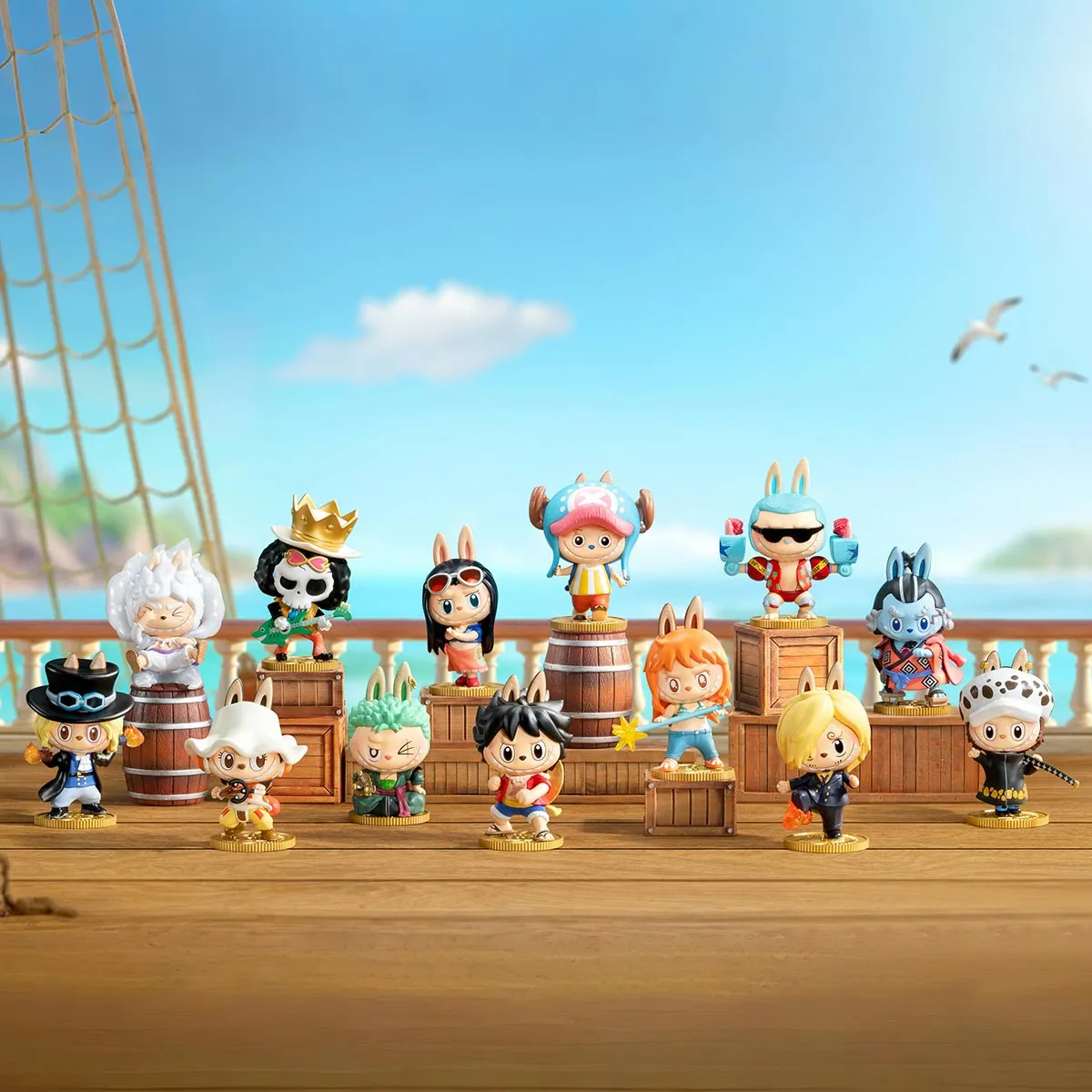 THE MONSTERS × One Piece Series Figures - POP MART (Japan)