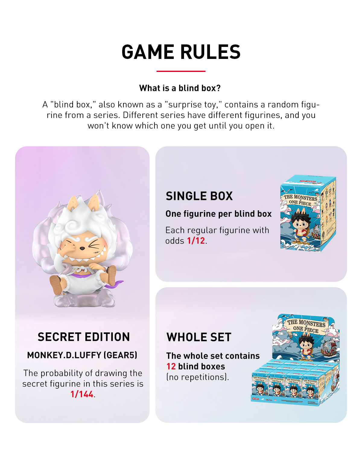 THE MONSTERS × One Piece Series Figures - POP MART (Poland)