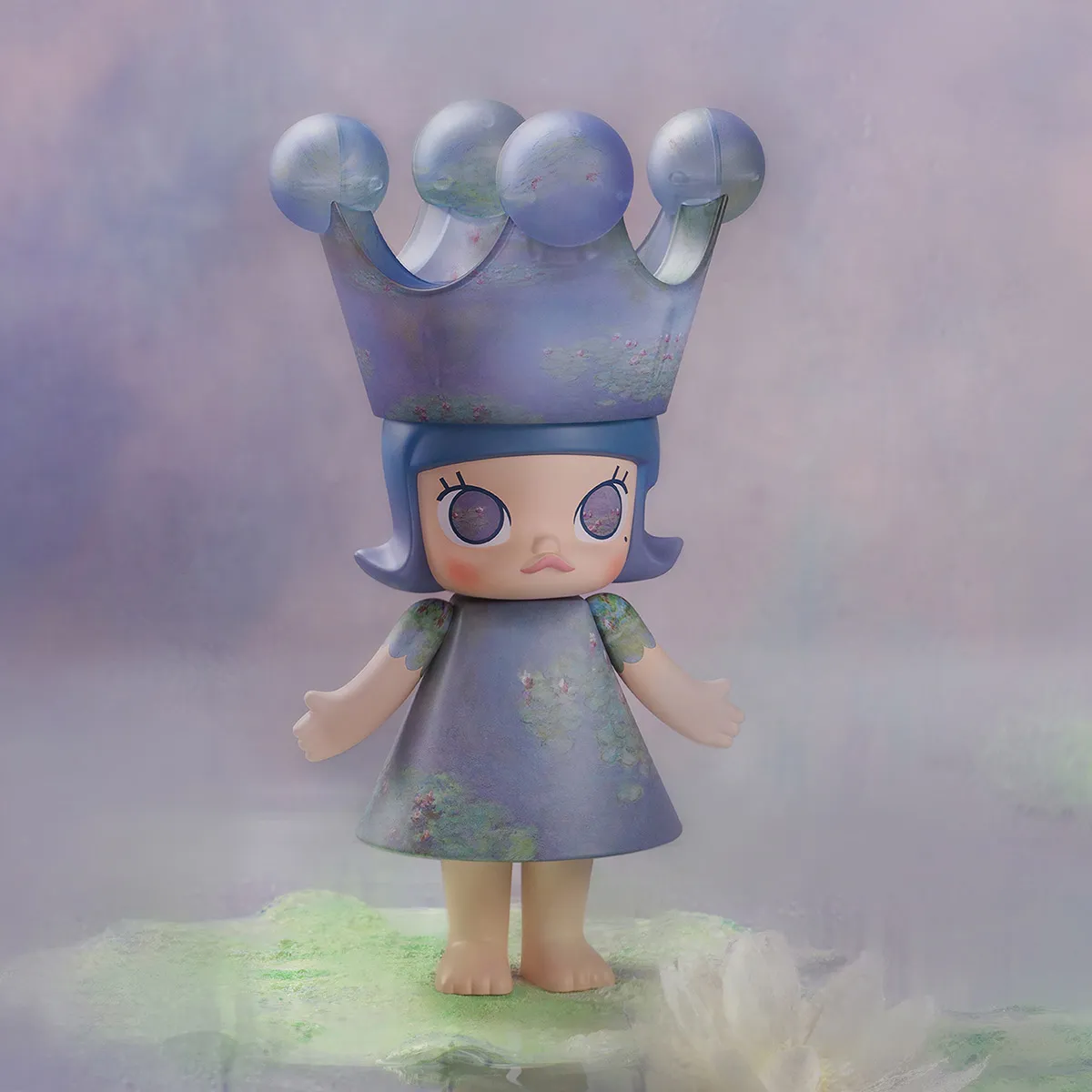 MEGA ROYAL MOLLY 400% Monet-Les Nymphéas - POP MART (Macao, China) 