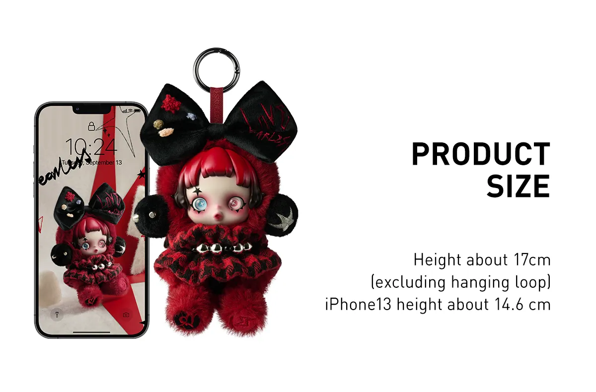 SKULLPANDA Plush-6kHz - POP MART (Netherlands)