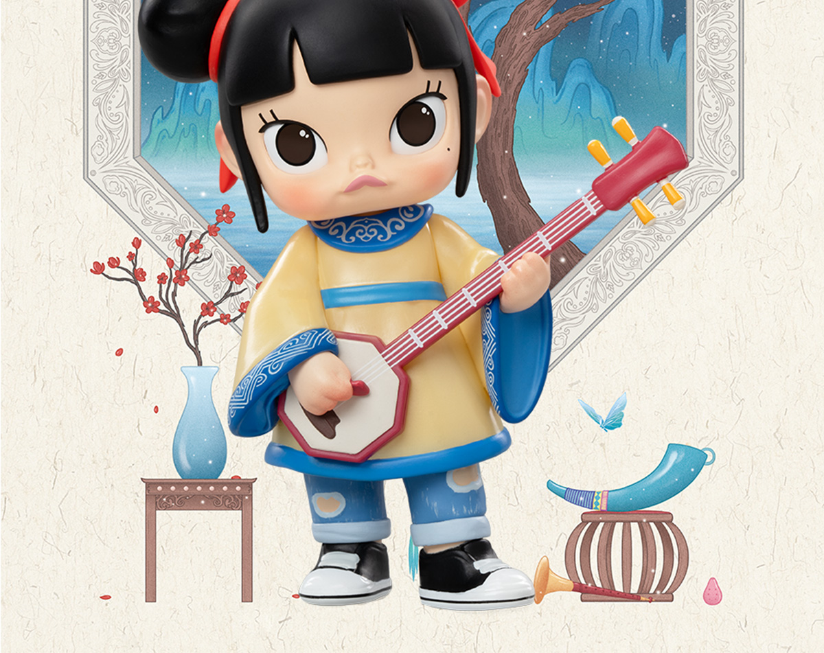 MOLLY Octagonal Qinqin Figure - POP MART (Switzerland)