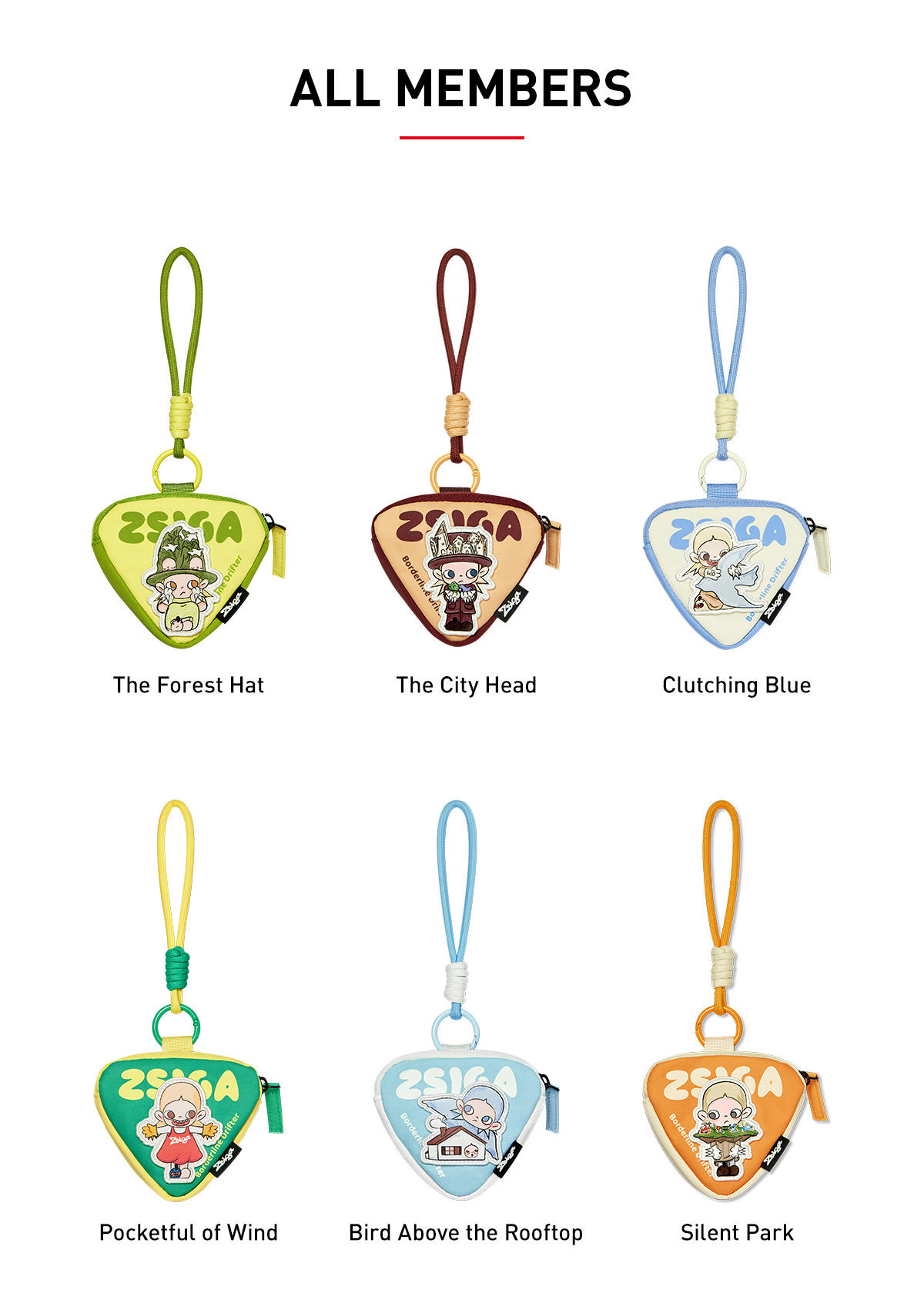 Zsiga Borderline Drifter Series-Triangular Bag Blind Box - POP