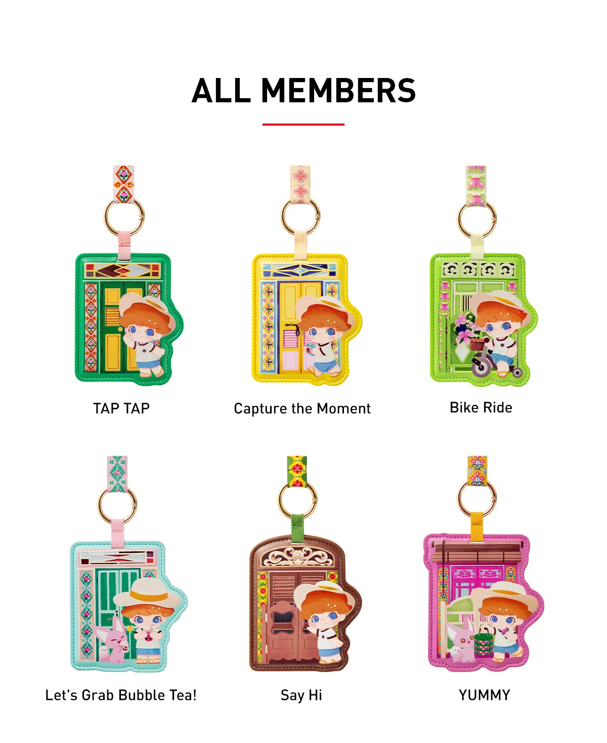 DIMOO TAP TAP SERIES-Mirror Pendant Blind Box - POP MART (Singapore)