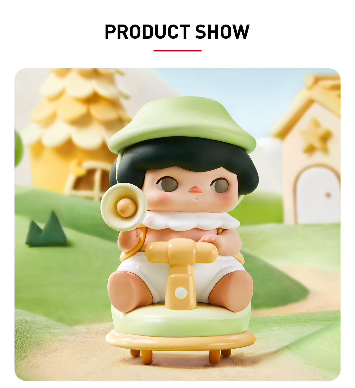 PUCKY Stroller Baby Figure-Copy - POP MART (Japan)
