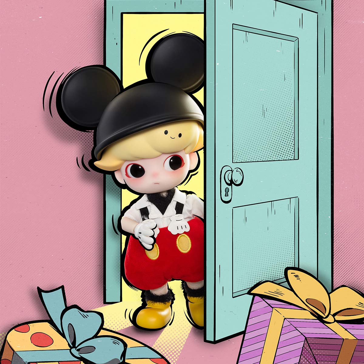 DIMOO MICKEY 1/8 Action Figure - POP MART (Spain)