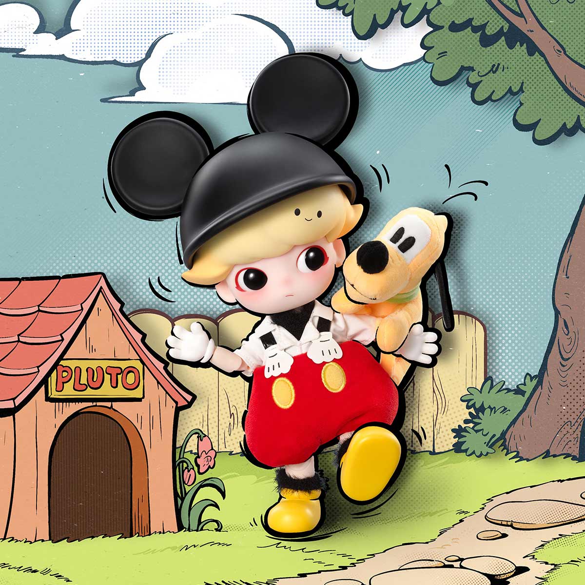 DIMOO MICKEY 1/8 Action Figure - POP MART (Japan)