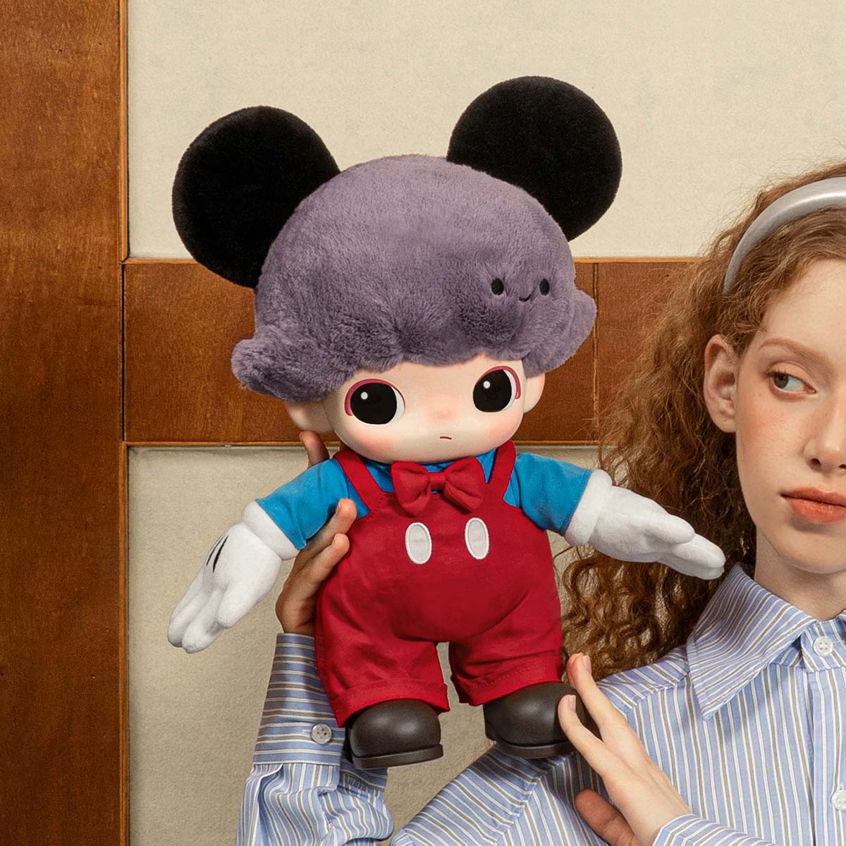 DIMOO WORLD × DISNEY Series-Mickey Vinyl Plush Bag - POP