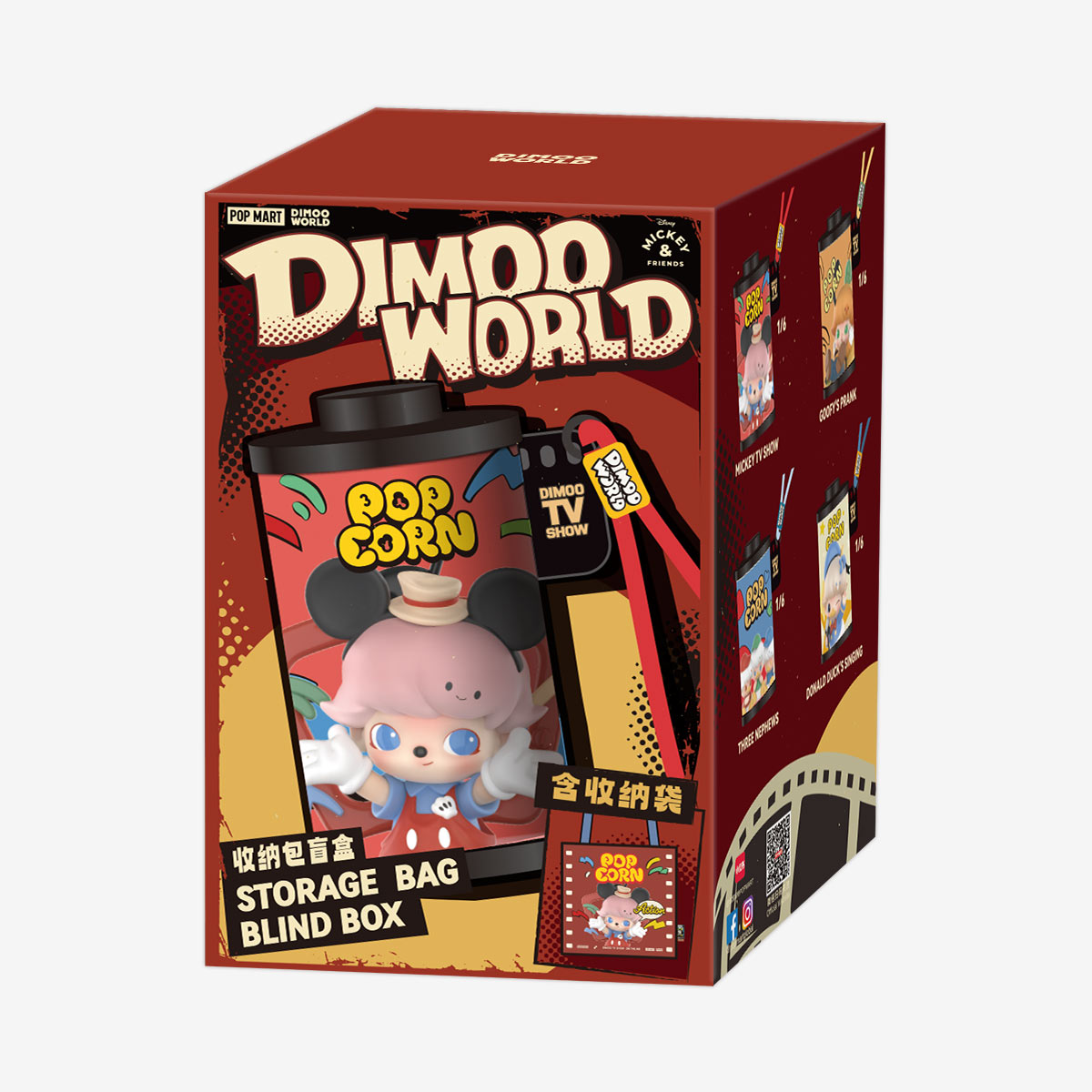 DIMOO WORLD × DISNEY Series-Storage Bag Blind Box - POP MART