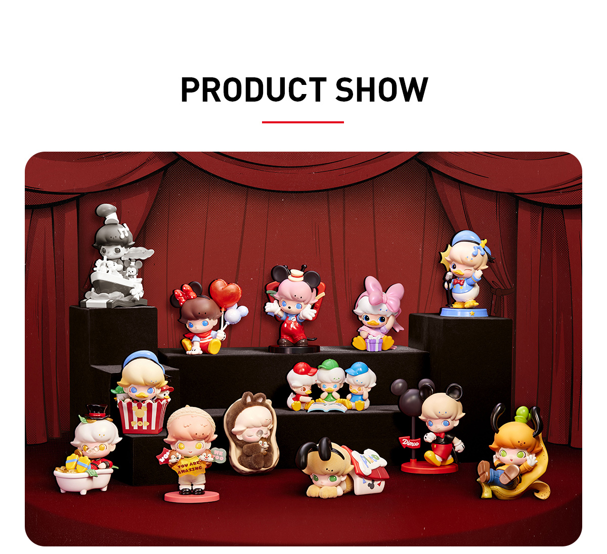 DIMOO WORLD × DISNEY Series Figures - POP MART (Japan)