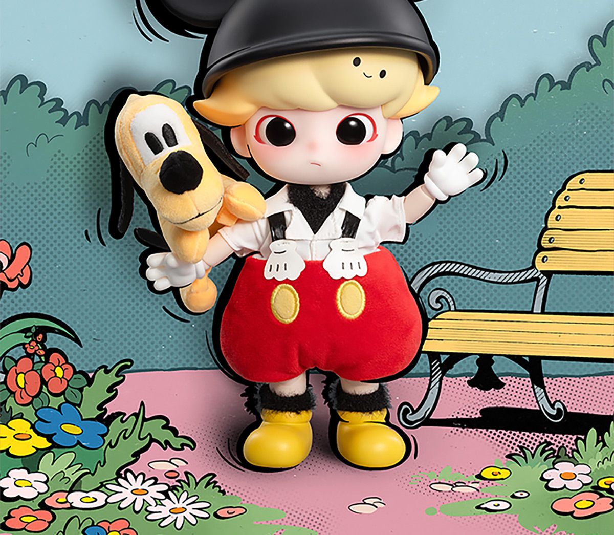 DIMOO MICKEY 1/8 Action Figure - POP MART (Japan)