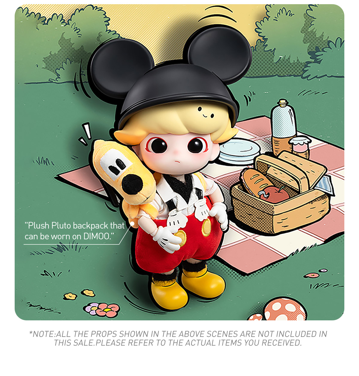 DIMOO MICKEY 1/8 アクションフィギュア Disney ミッキー Amazon.co.jp: POP MART DIMOO MICKEY 1/8 アクションフィギュア
