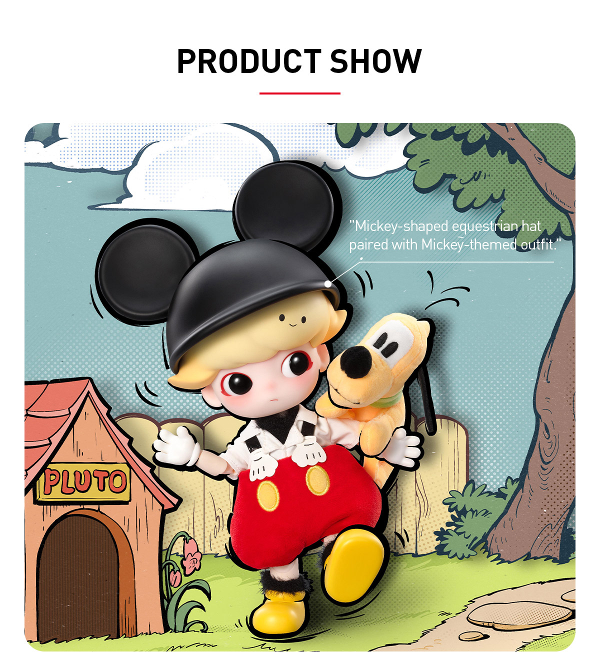 DIMOO MICKEY 1/8 Action Figure - POP MART (Japan)