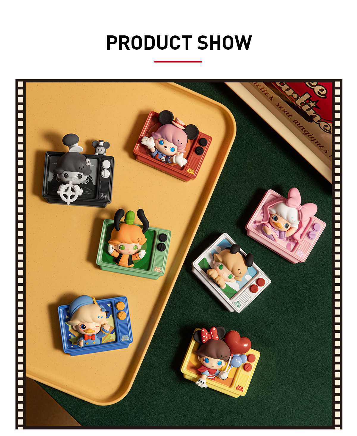 DIMOO WORLD × DISNEY Series-Fridge Magnet Blind Box - POP MART (Japan)