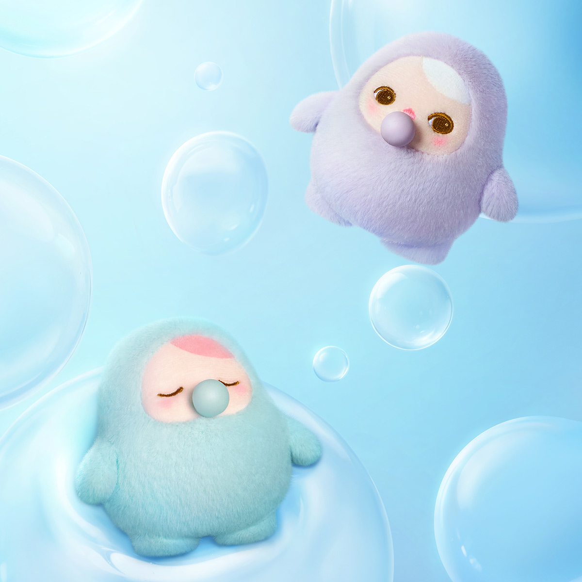 PUCKY BEANIE BUBBLE UP ぬいぐるみ【アソートボックス】