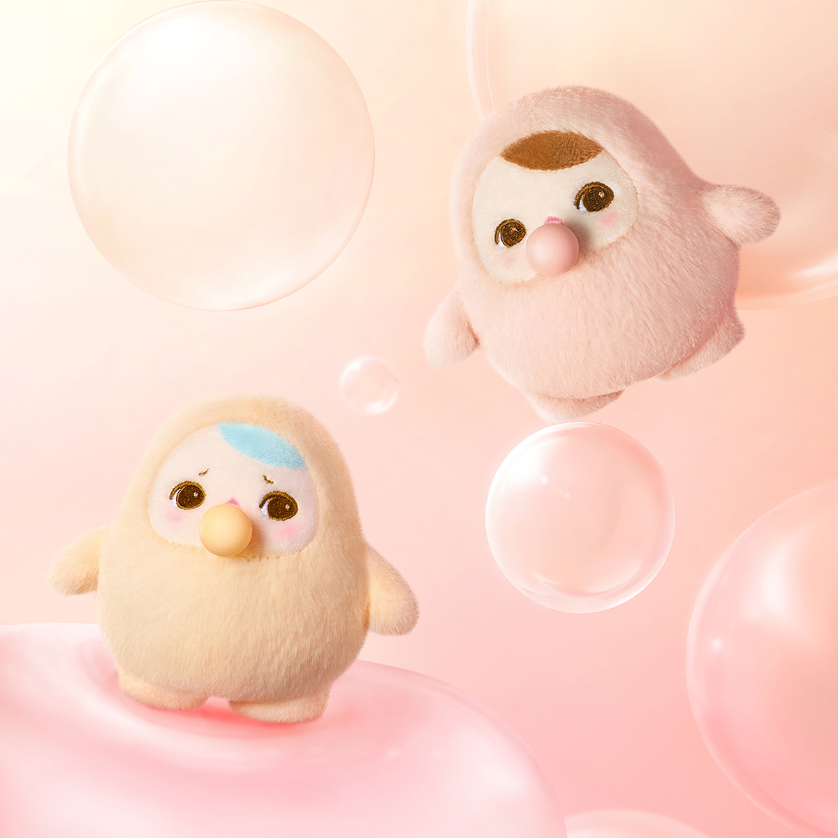 PUCKY BEANIE BUBBLE UP SERIES-Plush Pendant Blind Box - POP