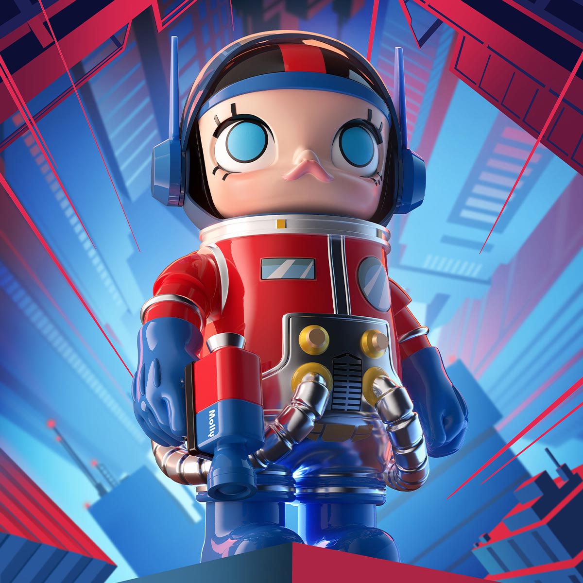 MEGA  MOLLY 1000%  White新品未使用 MEGA ROYAL MOLLY 1000% Snow White - POP MART (Japan)