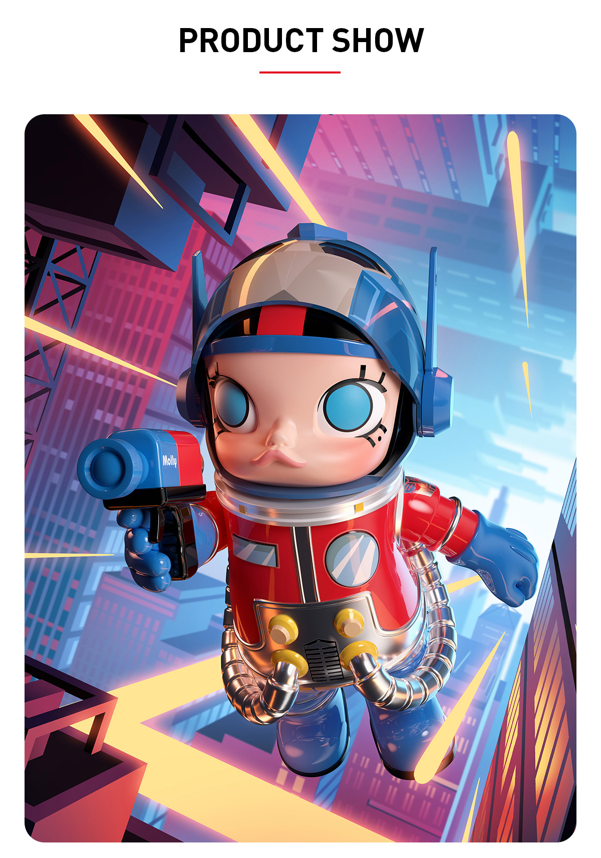 MEGA SPACE MOLLY 1000% OPTIMUS PRIME - POP MART (Luxembourg)