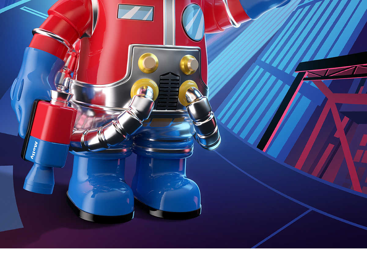 MEGA SPACE MOLLY 1000% OPTIMUS PRIME - POP MART (France)