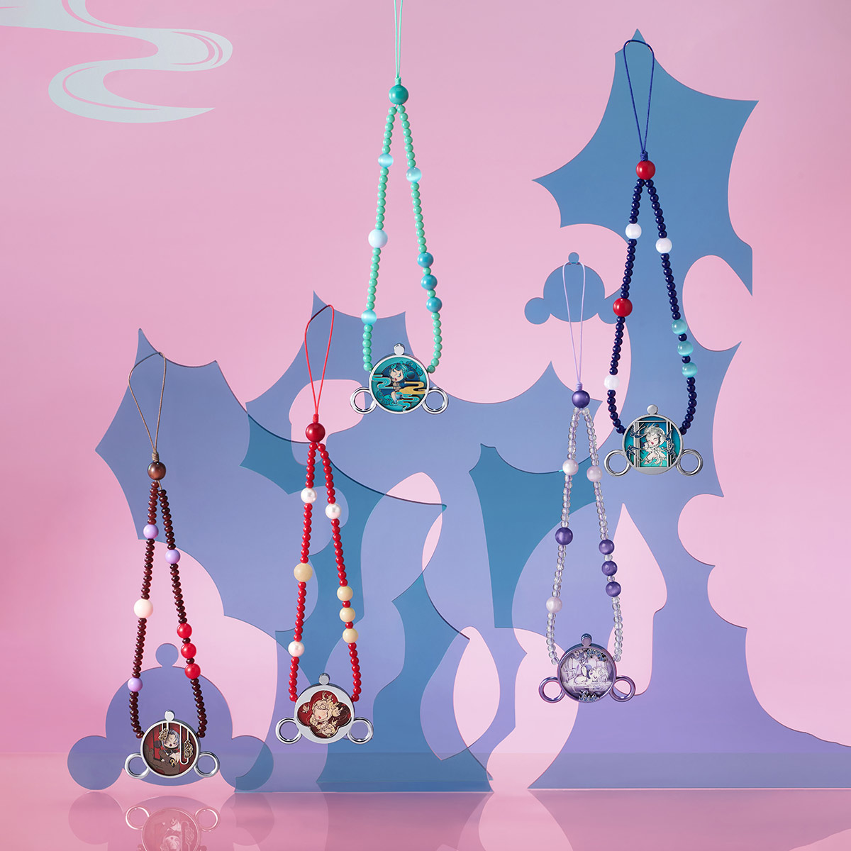 SKULLPANDA The Mirage Series Phone Chain - POP MART (Japan)