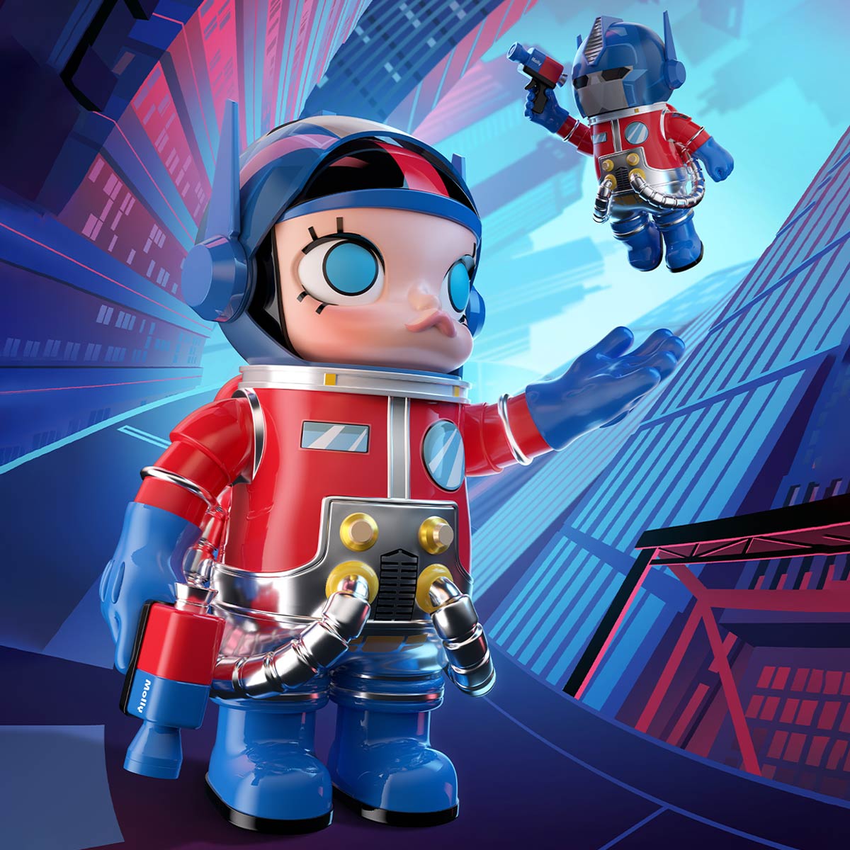 MEGA SPACE MOLLY 400% Optimus Prime - POP MART (Japan)