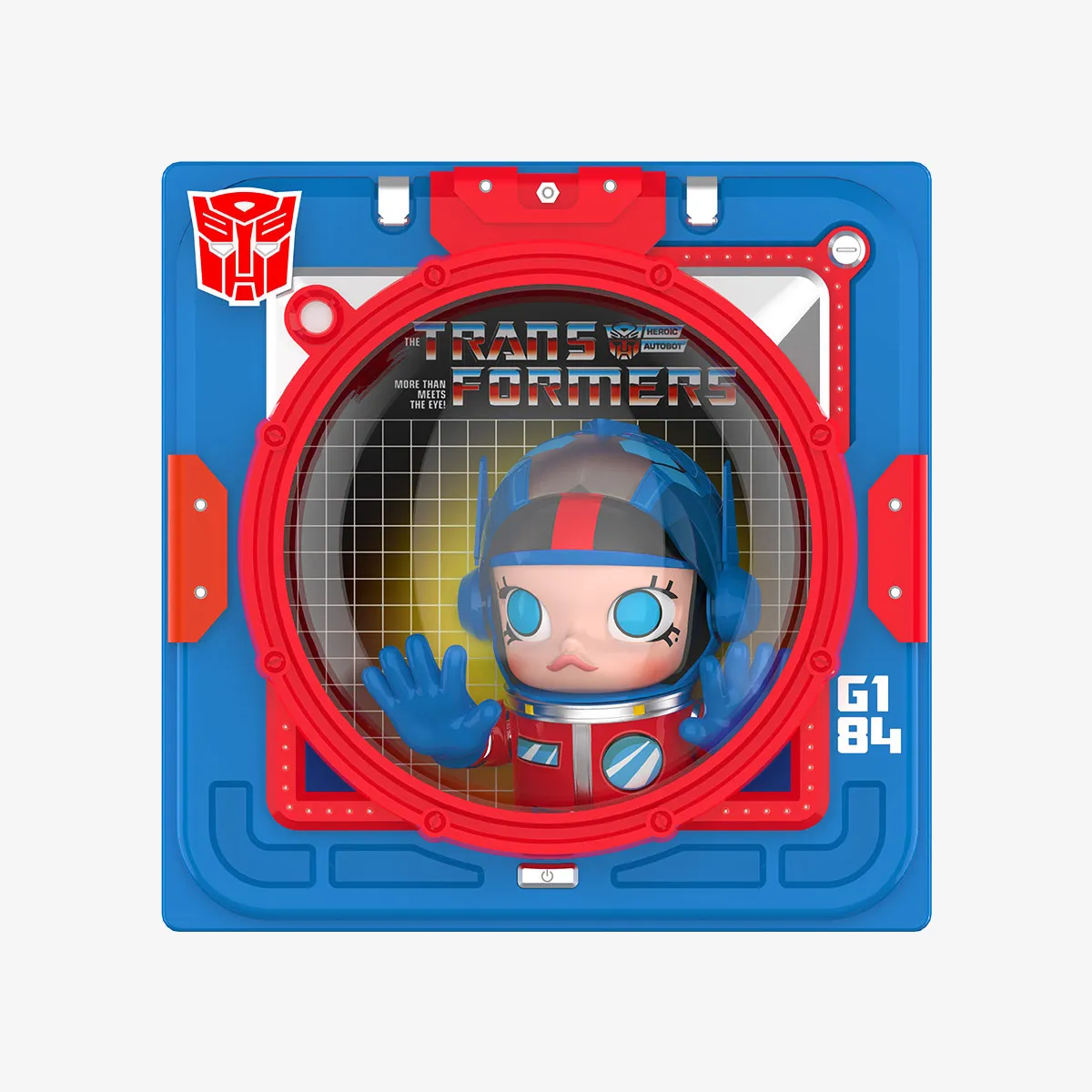 MEGA SPACE MOLLY Optimus Prime《IN SPACE》3D Painting - POP MART 